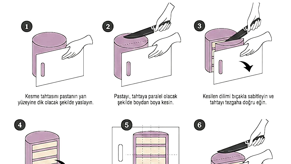 yüksek pasta dilimleme rehberi